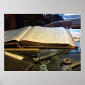 元帳と眼鏡 ポスター (正面)