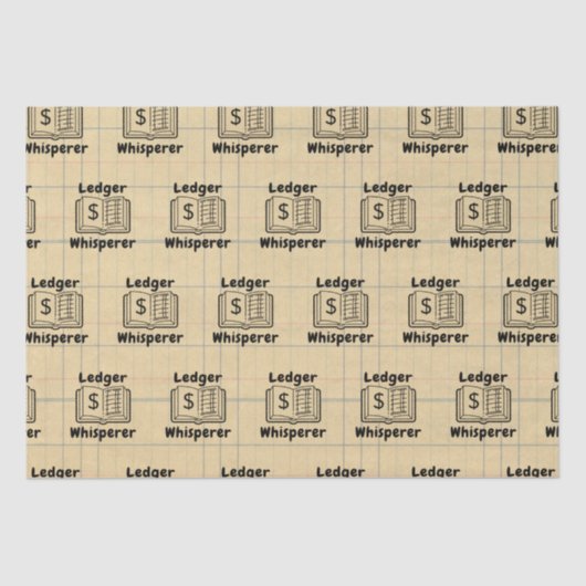 元帳ウィスパーラーブックキーパーティッシュペーパー 薄葉紙 (正面)