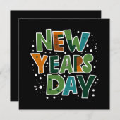 元日 招待状 (正面/裏面)