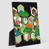 元旦ジャパン日本のスタイル フォトプラーク (側面)