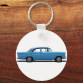 元本 |ヴィンテージブルーホールデンキーチェーン キーホルダー (正面)