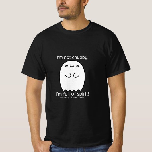 元気いっぱい…そしてキャンディも Tシャツ (正面)