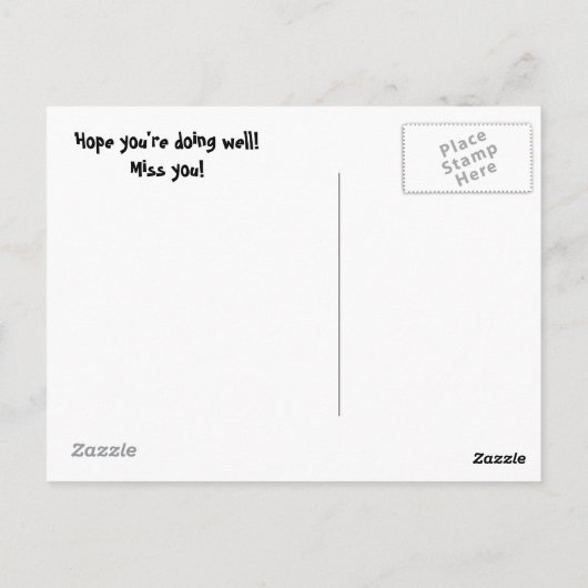 元気か？ ポストカード (裏面)