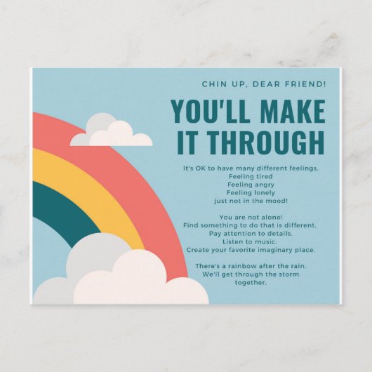 元気が出るポストカード ポストカード (正面)