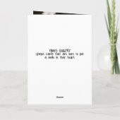 元気が出る！お見舞いカード サンキューカード (裏面)