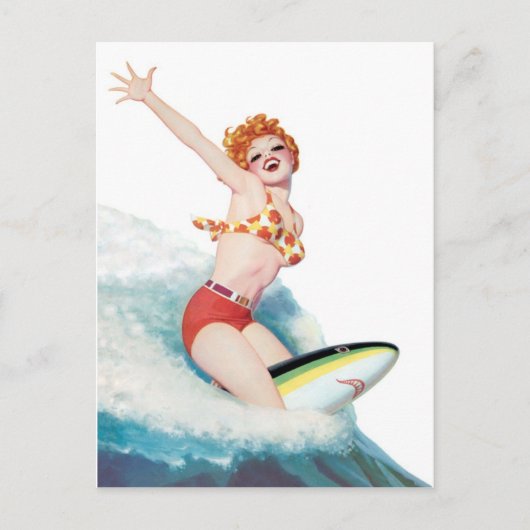 元気が出る、シャークに乗って ポストカード (正面)