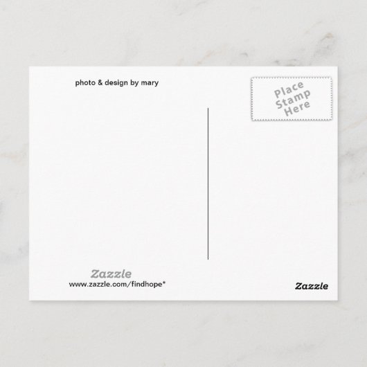 元気である ポストカード (裏面)