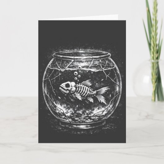 "元気です" - BurnsInHellによる金魚 カード (正面)