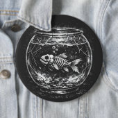 "元気です" - BurnsInHellによる金魚 缶バッジ (インサイチュ)