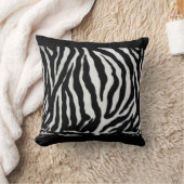 元気なシマウマの枕 クッション (ブランケット)