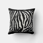 元気なシマウマの枕 クッション (裏面)