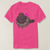 元気なハト Tシャツ (デザイン正面)