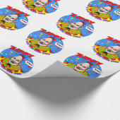 元気な包装紙 ラッピングペーパー (角)