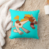 元気な漫画のピント馬のクッション クッション (ブランケット)