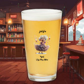 元気な老婦人 タンブラーグラス