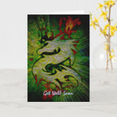 元気になれ！ カード (黄色い花)