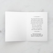 元気になれ – 彼の目はスズメ カード (内部)