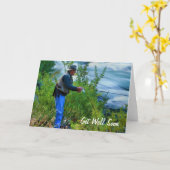 元気にな#9 カード (黄色い花)