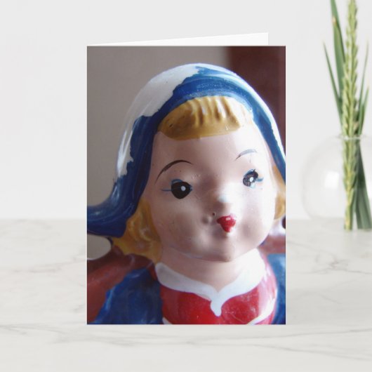 元気のない女の子 カード (正面)