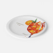 元気を出して！ブライダルシャワー ペーパープレート (アングル)