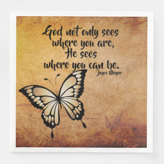 元気を出すディナーナプキン神が見る場所