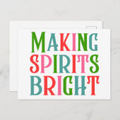 元気を出す ポストカード (正面/裏面)