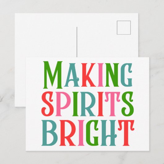 元気を出す ポストカード (正面/裏面)