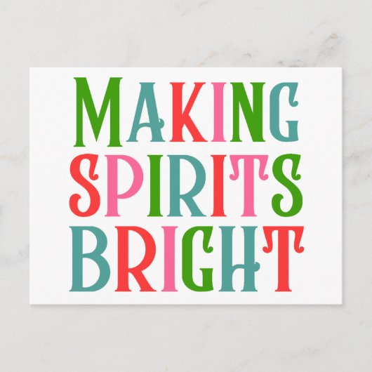 元気を出す ポストカード (正面)