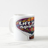 元気を取り戻す – 元気感動的引用文 コーヒーマグカップ (正面左)