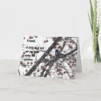 元気を取れ小鳥が私に下がっていたと言った… カード