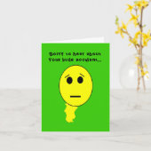 元気を取#3 カード (黄色い花)