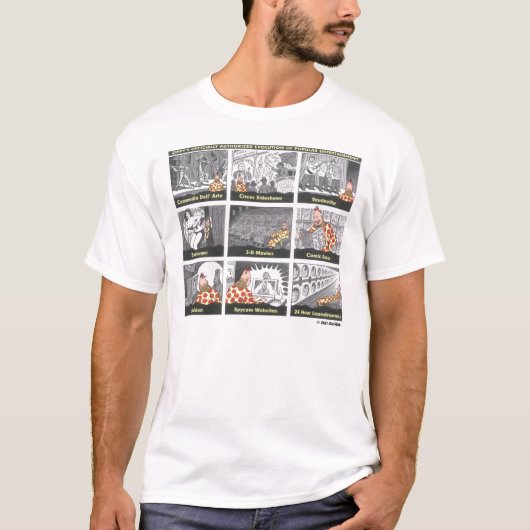 元気ピンの頭 Tシャツ (正面)