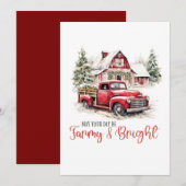 元気メリーで 招待状 (正面/裏面)