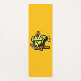 元気出して 心配事は減らそう ヨガマット