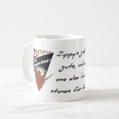 元気Wonderbrickのマグ コーヒーマグカップ (正面左)