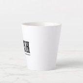 元祖ママとして知られるBruh おもしろ母の日 カフェラテマグ (正面)