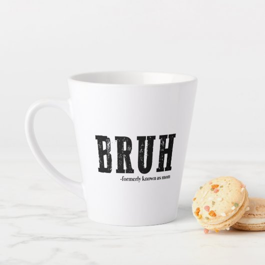 元祖ママとして知られるBruh おもしろ母の日 カフェラテマグ (インサイチュ)