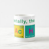 元素にベスト コーヒーマグカップ (中央)