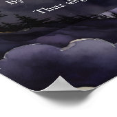 元素のバランス　紫夜空の異教徒の祈り ポスター (角)