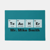 元素の化学的周期表:先生 ドアマット (正面)