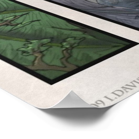 元素ドラゴン ポスター (角)