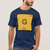 元素周期表のGioネーム Tシャツ (正面)