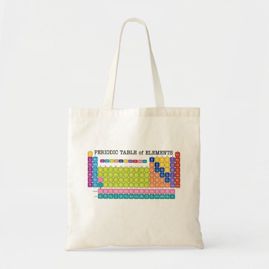 元素周期表 トートバッグ (正面)