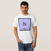 元素周期表 ノーム ネーム Tシャツ (正面フル)