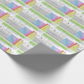 元素周期表 ラッピングペーパー (角)