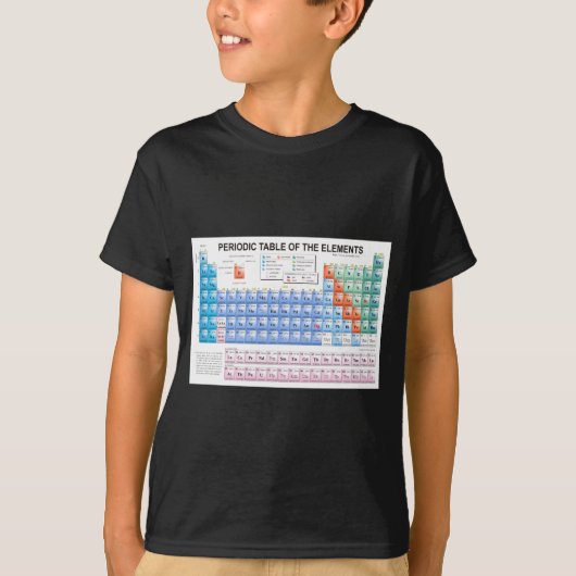 元素周期表 完全版 Tシャツ (正面)
