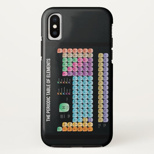 元素周期表 Case-Mate iPhoneケース (裏面)