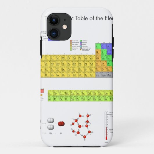 元素周期表 Case-Mate iPhoneケース (裏面)