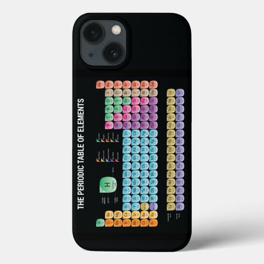 元素周期表 Case-Mate iPhoneケース (裏面)