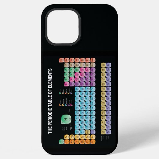 元素周期表 iPhoneケース (裏面)